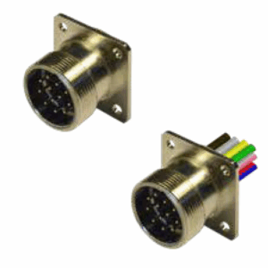 M23 Panel mount connectors