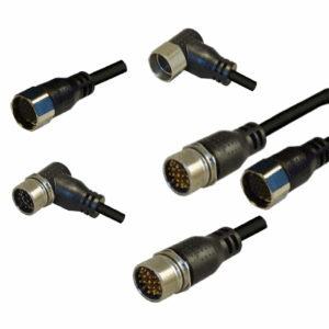 M23 Moulded cable connectors