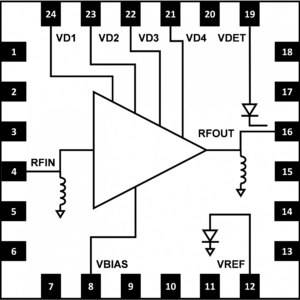 ARF1012Q4 | Power Amplifier 37～41 GH