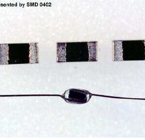 Miniature axial glass series thermistor